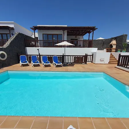 Lujosa 4 Hab Piscina, Jacuzzi Y Vistas Mar 别墅 普拉亚布兰卡